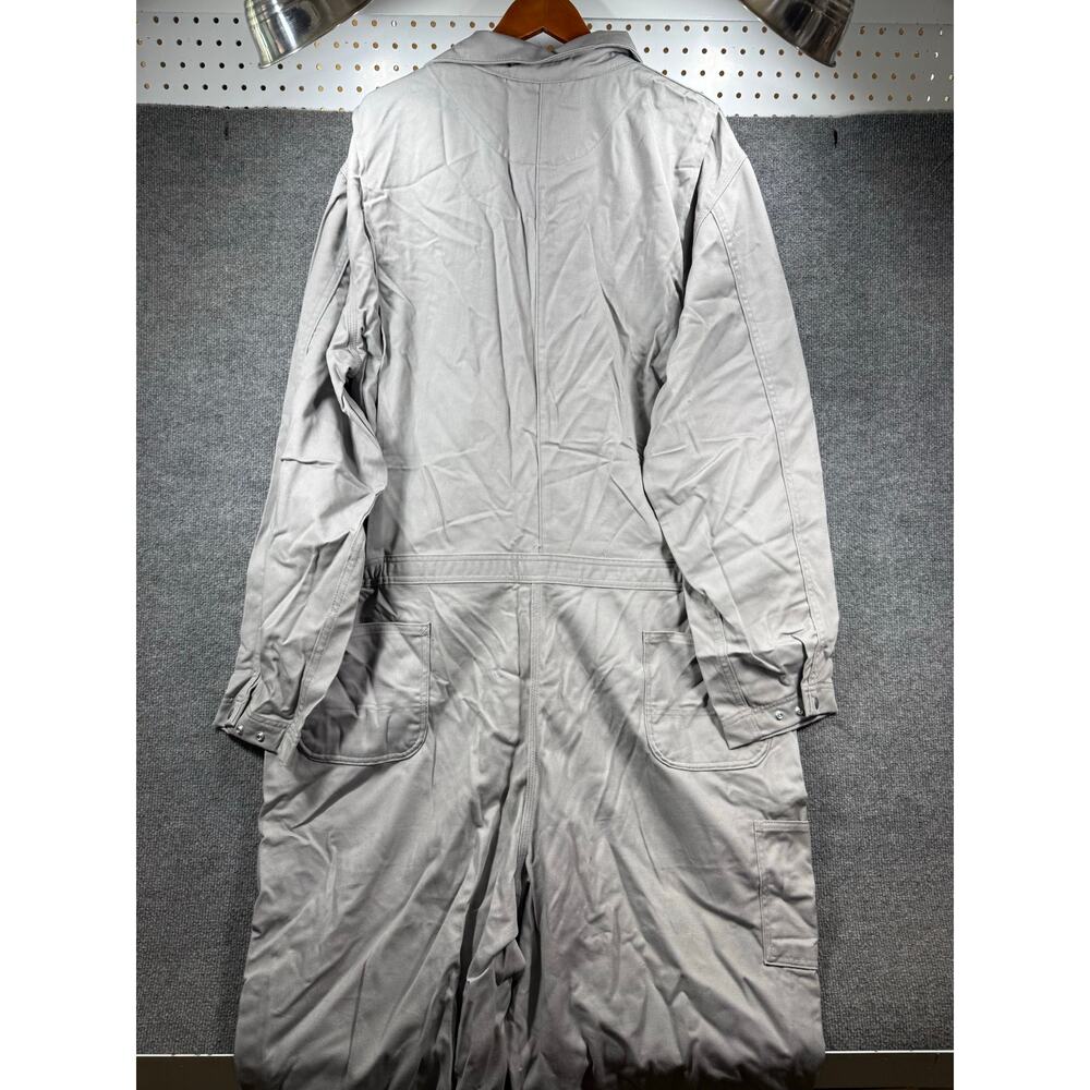 Carhartt FR Traditional Coveralls 54 Tall Gray Zip Up Multi Pocket Mechanic - Picture 9 of 10